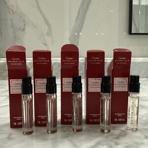 3 Cartier Baiser Vole Eau de Parfum 0.18 Oz 6 mL TOTAL Perfume For Women